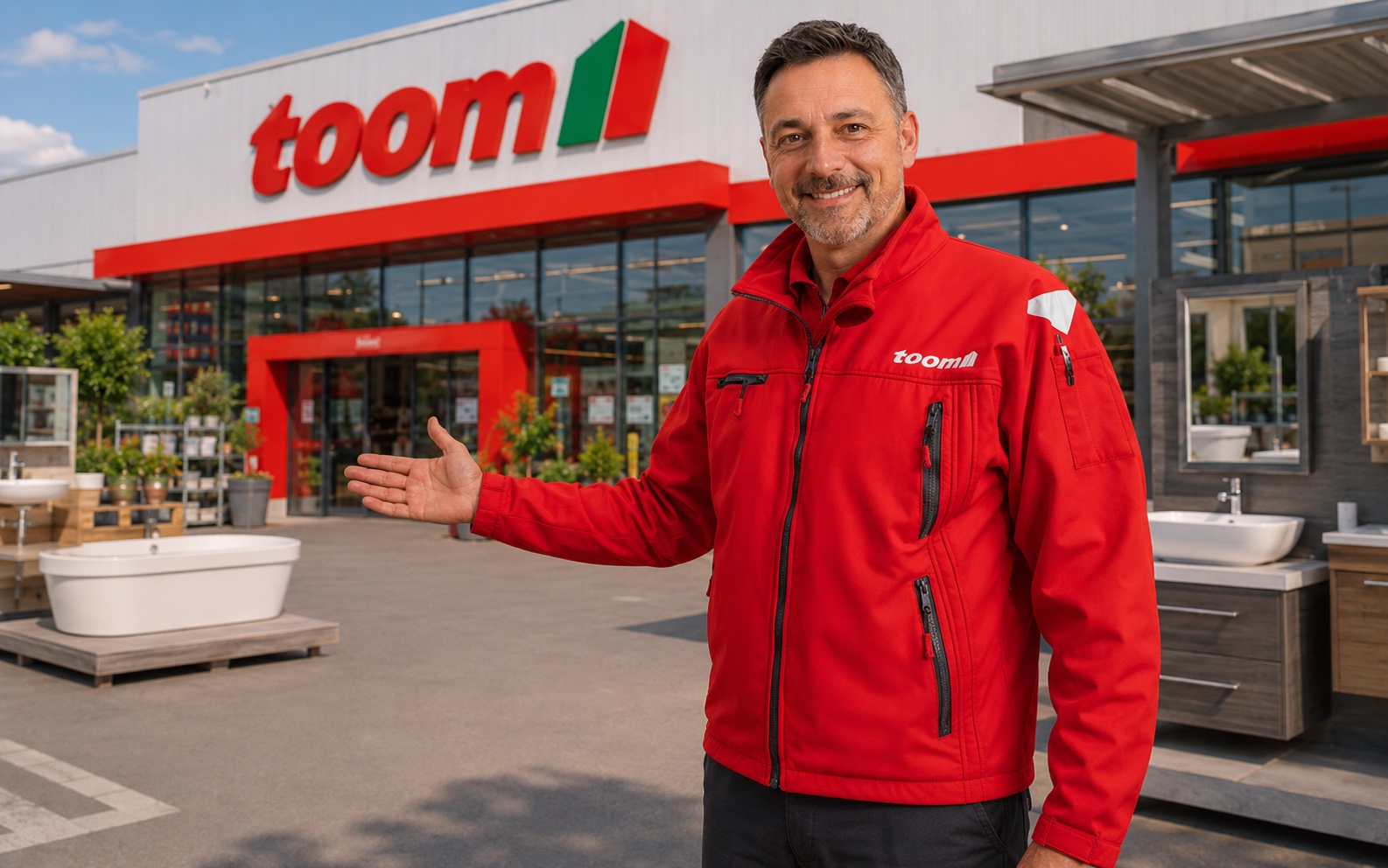 toom-Markt Köln-Ehrenfeld · Bad-Ausstellung
