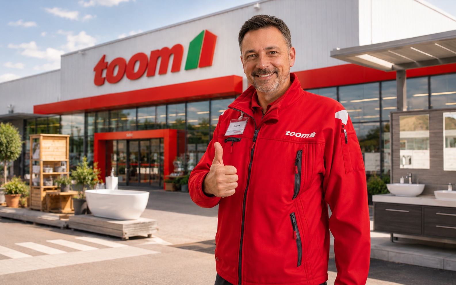 toom-Markt Köln-Sülz · Bad-Ausstellung